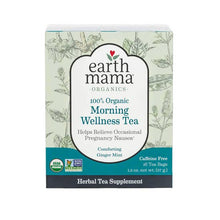 Load image into Gallery viewer, Earth Mama Organic Morning Wellness Tea