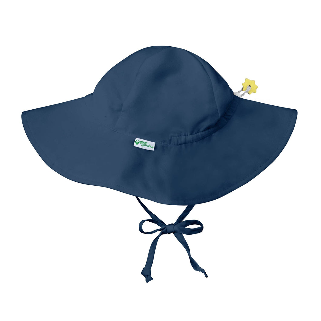 Brim Sun Protection Hat - Navy