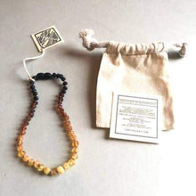 Load image into Gallery viewer, CanyonLeaf Raw Ombre Amber Necklace
