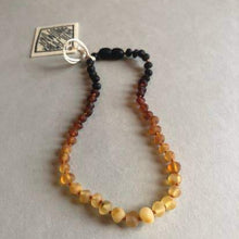 Load image into Gallery viewer, CanyonLeaf Raw Ombre Amber Necklace
