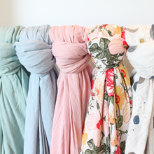 Load image into Gallery viewer, Dolly Lana Muslin Swaddle - Petal