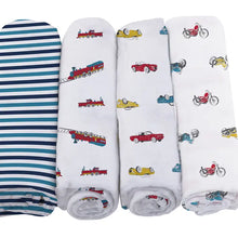 Load image into Gallery viewer, Ultimate Road Trip Swaddle 4 Pack