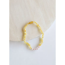 Load image into Gallery viewer, CanyonLeaf Adult: Raw Honey Amber + Rose Quartz || Necklace