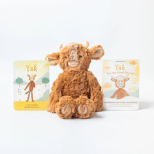 Load image into Gallery viewer, Yak's Self-Acceptance Plush Snuggler Set - Slumberkins
