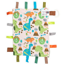 Load image into Gallery viewer, Learning Lovey Comfort Tag Blanket