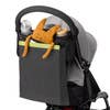 Load image into Gallery viewer, Wander Stroller Caddy- Black Matte Leatherette