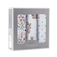 Load image into Gallery viewer, Wildflowers Bamboo Swaddles 3 Pack