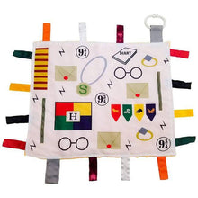 Load image into Gallery viewer, Learning Lovey Comfort Tag Blanket