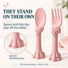 Load image into Gallery viewer, Spoon la la Toddler Utensils — 2-Pack
