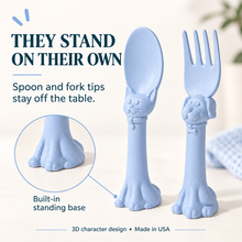 Load image into Gallery viewer, Spoon la la Toddler Utensils — 2-Pack
