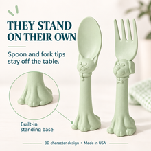 Load image into Gallery viewer, Spoon la la Toddler Utensils — 2-Pack
