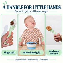 Load image into Gallery viewer, Spoon la la Toddler Utensils — 2-Pack
