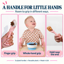 Load image into Gallery viewer, Spoon la la Toddler Utensils — 2-Pack
