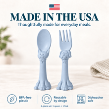 Load image into Gallery viewer, Spoon la la Toddler Utensils — 2-Pack
