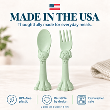 Load image into Gallery viewer, Spoon la la Toddler Utensils — 2-Pack
