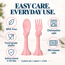 Load image into Gallery viewer, Spoon la la Toddler Utensils — 2-Pack
