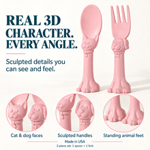 Load image into Gallery viewer, Spoon la la Toddler Utensils — 2-Pack
