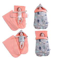 Load image into Gallery viewer, Newborn Baby Envelope Cocoon Model Sleeping Bag Infant Boy Girl Kids Sleep sack Swaddle Blanket  For Baby Kids
