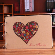 Load image into Gallery viewer, 10 Inch DIY Album Dandelion Series DIY Handmade Photo Albums for Lover Baby Wedding Stickers Scrapbooking Family Scrapbook Albums Family Anniversary Gift For Couple
