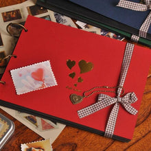 Load image into Gallery viewer, 10 Pages DIY  Album Scrapbook Our Story Series Handmade Photo Albums for Lover Baby Wedding Stickers Scrapbooking  Home Decor House Decoration DIY Memorable Gifts For Loved Ones
