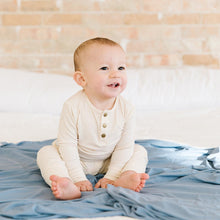Load image into Gallery viewer, sky stretchy swaddle
