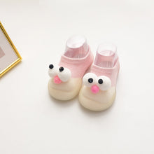 Load image into Gallery viewer, Children Anti-slip Shoes Newborn Baby Girl Cotton Non-slip Floor Socks Baby Boy Rubber Cartoon Indoor Socks Infant Shoes
