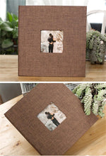 Load image into Gallery viewer, 16 inch Linen DIY Photo Album Lovers Birthday Gift Wedding Photos Baby Photo Album Scrapbook DIY Photo Albums Family Scrapbook Albums Family Anniversary Gift For Couple
