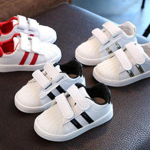 Load image into Gallery viewer, Child Shoes Girls Boys Sport Shoes Antislip Soft Bottom Kids Baby Sneaker Casual Flat Sneakers white Shoes
