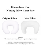 Load image into Gallery viewer, Yellow Gingham Ruffle Nursing Pillow Cover
