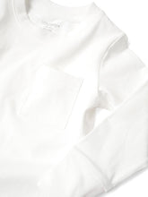 Load image into Gallery viewer, Long Sleeve Pocket Tee - White
