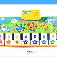 Load image into Gallery viewer, Trend New Baby Musical Mat Music Carpet Funny Animal Voice Singing Playing Music Piano Early Educational Learning Toys for Kids
