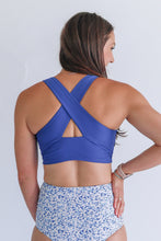 Load image into Gallery viewer, Crop Zip Up Breastfeeding Swimsuit Top 2026
