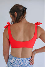 Load image into Gallery viewer, Tie Shoulder Breastfeeding Swimsuit Top 2026
