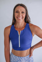 Load image into Gallery viewer, Crop Zip Up Breastfeeding Swimsuit Top 2026
