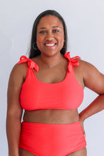 Load image into Gallery viewer, Tie Shoulder Breastfeeding Swimsuit Top 2026
