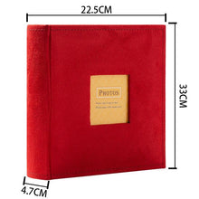 Load image into Gallery viewer, 1Pc 4 Colors Holds Photos Slip In Memo Photo Album Family Memory Notebook Picture Albums 200 Photos For Photographs Albums Book  Scrapbook Paper Baby Family Scrapbook Albums

