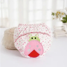 Load image into Gallery viewer, 1Pcs Cute Baby Diapers Reusable Nappies Cloth Diaper Washable Cotton Training Pants Panties
