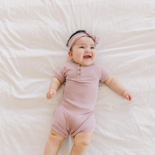 Load image into Gallery viewer, blush ribbed romper
