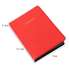 Load image into Gallery viewer, 2021 Photo Albums Photography Albums Film Polaroid Mini Instant Picture Case Storage 64 Pockets Memo Scrapbook Paper Baby Family Scrapbook Albums DIY Memorable Gifts For Loved Ones
