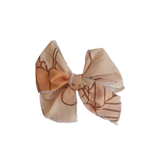 Load image into Gallery viewer, Sailor Bow Baby Girl Nylon Headband Bow Clips
