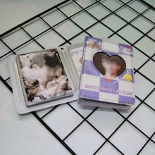 Load image into Gallery viewer, 3 Inch Card Binder Photo Album Butterfly Love Hollow 40 Pockets Name Card Book Photo Album Card Photocard Card ID Holder Photo Albums Family Anniversary Gift For Couple
