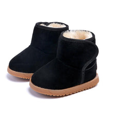 Load image into Gallery viewer, Children's Snow Boots Brown Baby Shoes Flexible And Soft Unisex Stylish Warm Winter Shoe
