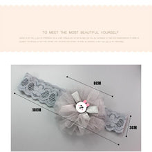 Load image into Gallery viewer, Flower Baby Girl Headband Socks Set Shoes With  Crown Bows Newborn Headbands For Girls Turban Baby Hair Accessories
