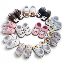 Load image into Gallery viewer, Beautiful High Quality Comfortable Leather Baby Soft-Soled Flexible Shoes Unique Design
