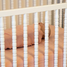 Load image into Gallery viewer, 100% Organic Cotton Gauze Muslin Crib Sheet
