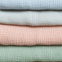 Load image into Gallery viewer, Organic Cotton Gauze Muslin Swaddle Blanket
