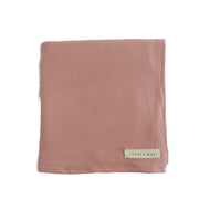 Peony Ribbed Stretch Swaddle