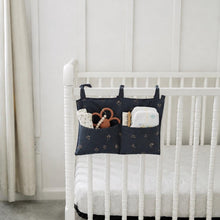 Load image into Gallery viewer, Crib Diaper Caddy Storage Organizer
