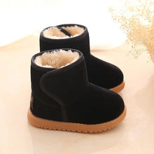 Load image into Gallery viewer, Children's Snow Boots Brown Baby Shoes Flexible And Soft Unisex Stylish Warm Winter Shoe
