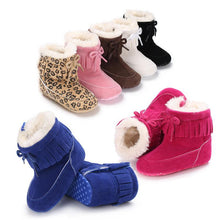 Load image into Gallery viewer, Children's Autumn Winter 2021 Children's Cotton Boots Anti Slip Warm Children's Snow Boots
